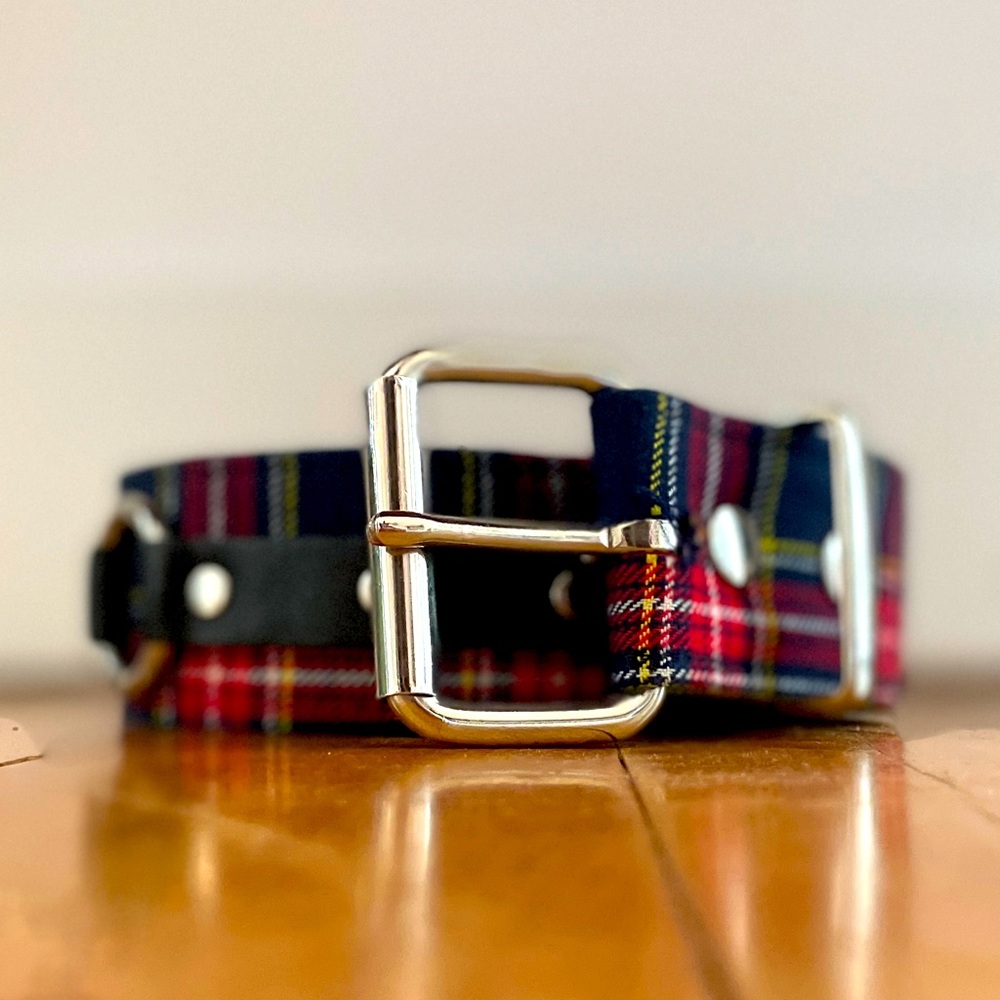 Vintage 80s style punk belt early 2000s